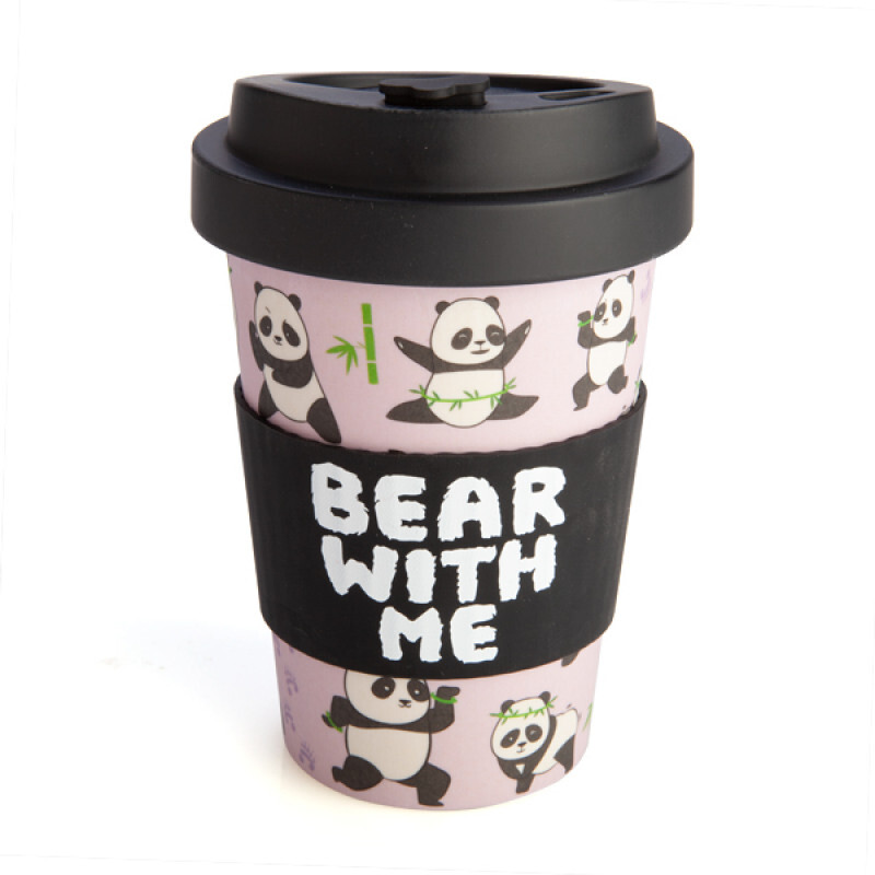 Eco-To-Go Panda Bamboo Travel Mug