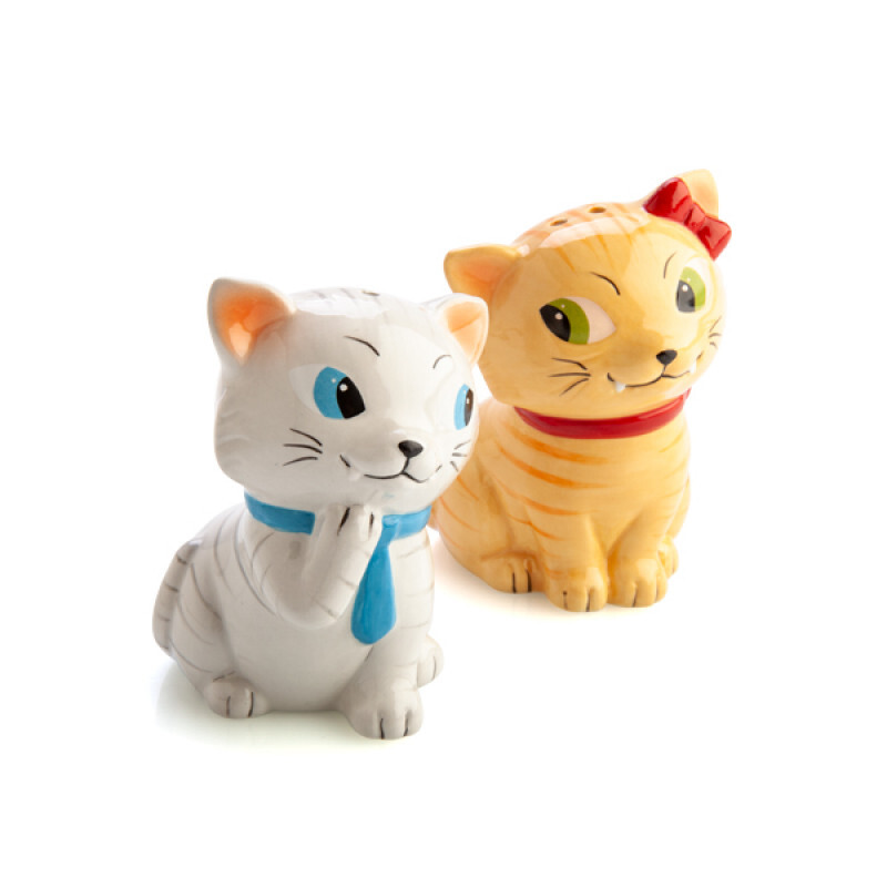 Flavour Mates Tabby Cats Salt &amp; Pepper Set