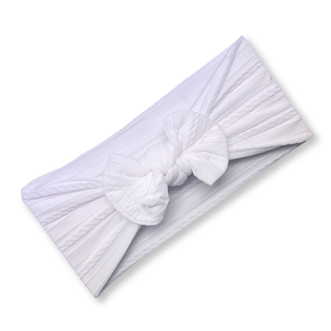 Baby Bows White