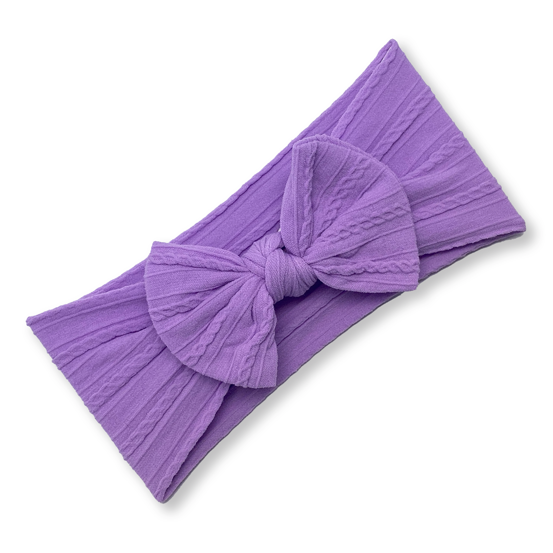 Baby Bows Purple