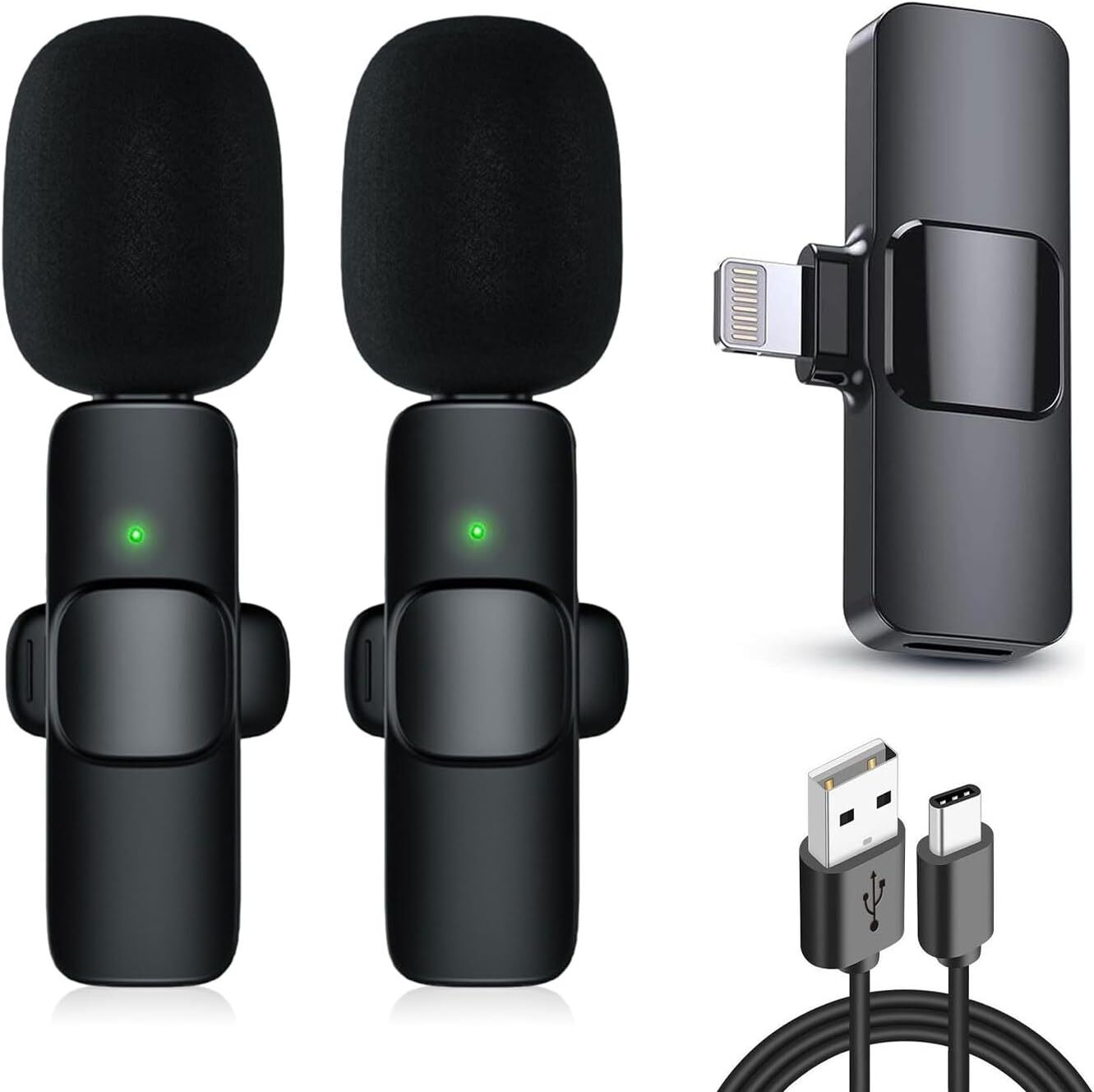 2 Wireless Microphone&#39;s Microphone For iPhone