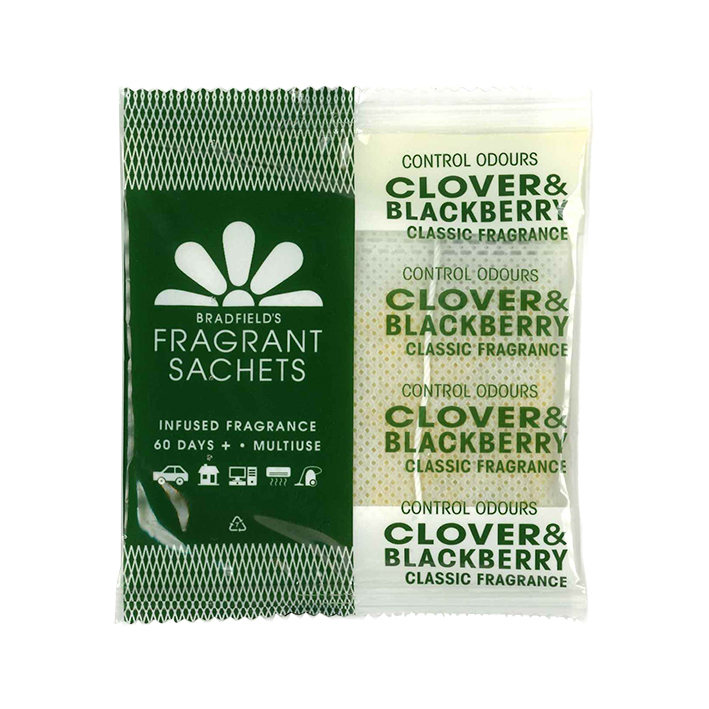 Bradfield&#39;s Fragrant Sachets Clover and Blackberry