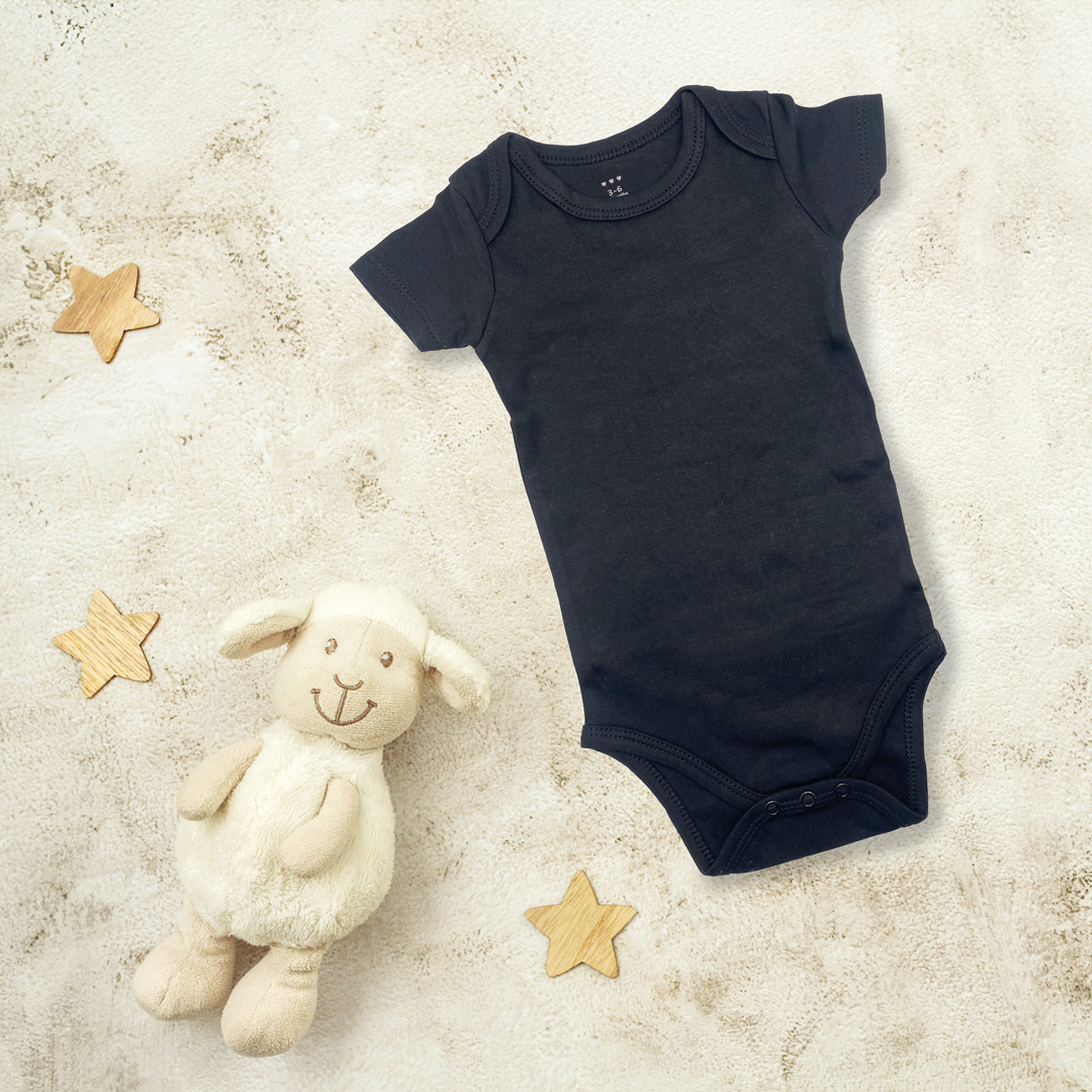 Baby Romper Black