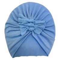 Baby Turbans Little Scrunch Blue